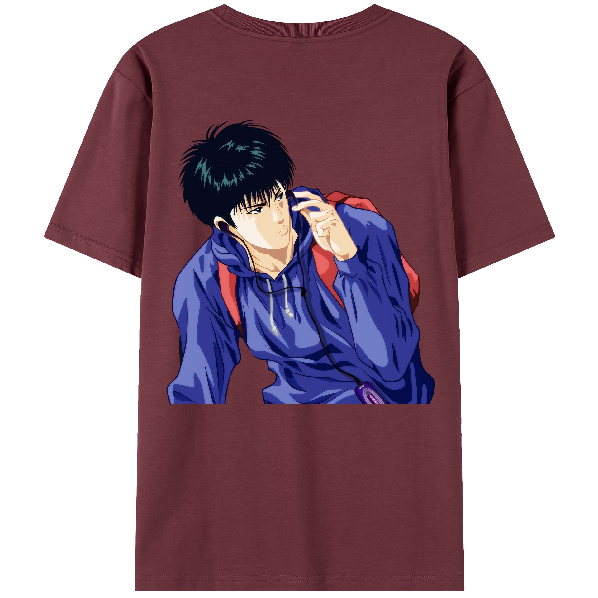SLAM DUNK／スラムダンク 綿100％半袖Tシャツ（背面プリント）